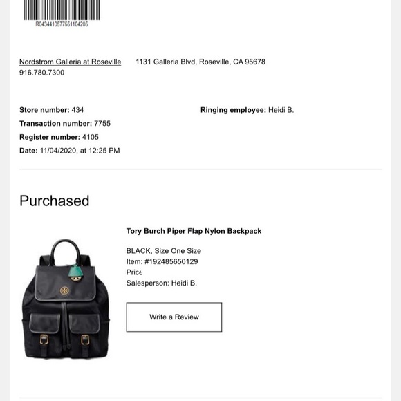 TORY BURCH BACKPACK - Picture 2 of 6